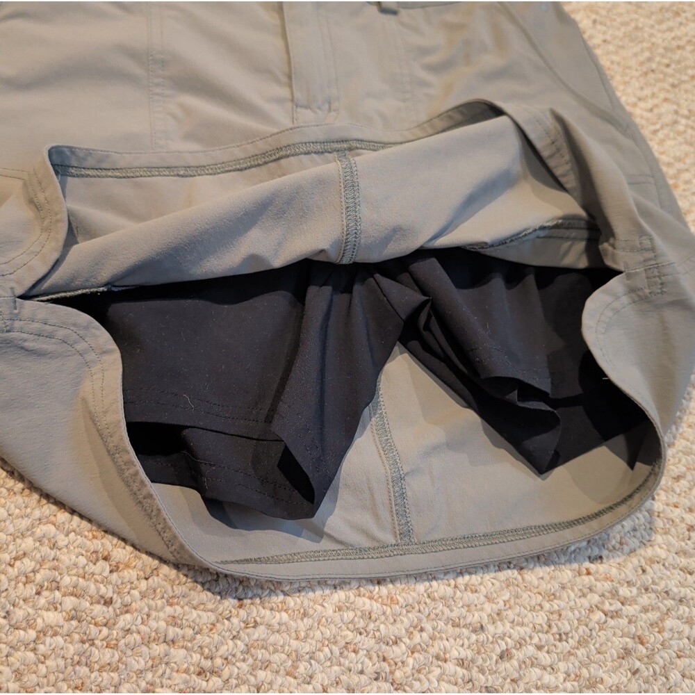 Eastern Mountain Sports Compass Skort Womens 6 Green Outdoor Hiking Pockets - Picture 4 of 8